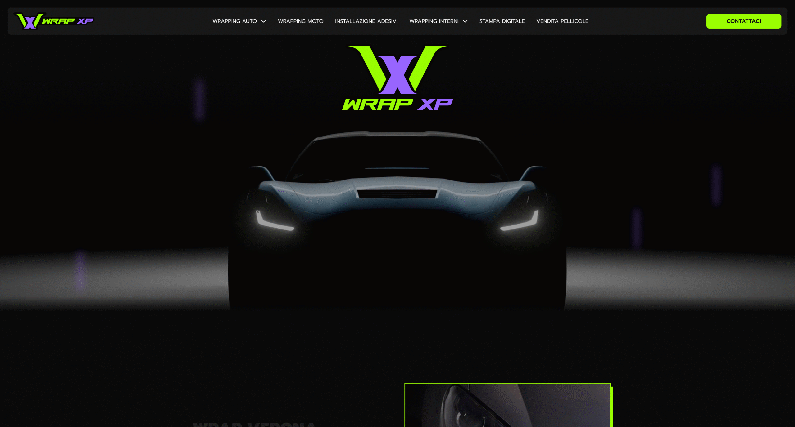 SEO Verona: Incrementa la Visibilità | Migliora le Vendite - Visiodot Sito WrapXP posizionato nelle prime posizioni in tutta verona