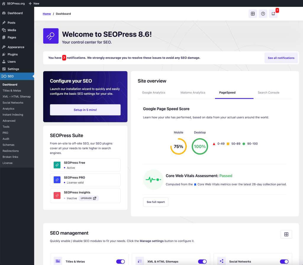 Seopress Dashboard 1024x895