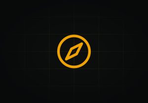 Logo giallo su sfondo nero